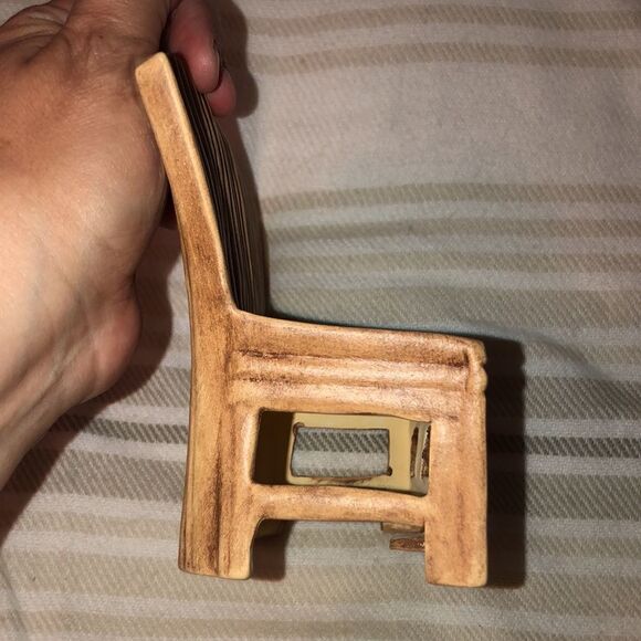 Handmade Ceramic Bench Candle Holder Decor - Picture 5 of 6